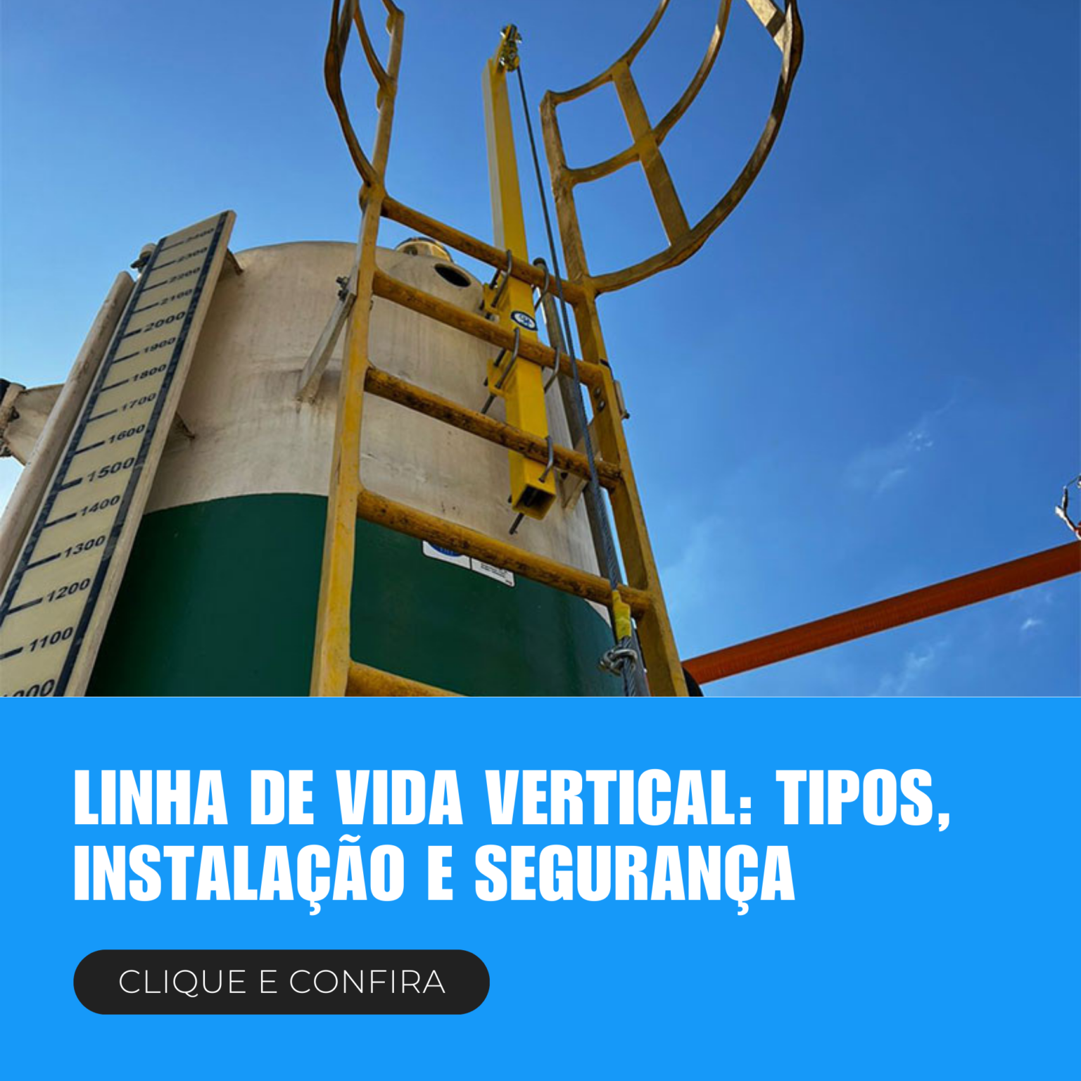 Linha De Vida Vertical Tipos Instalação E Segurança Atlassafe 4201