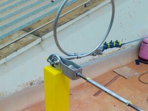 Linha-de-Vida-Flexível-para-Telhado-Interface-Universal