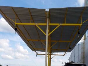 Linha-de-Vida-Rígida-para-Caminhões---Pórtico-Fixo​10