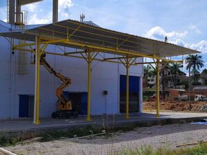 Linha-de-Vida-Rígida-para-Caminhões---Pórtico-Fixo​8