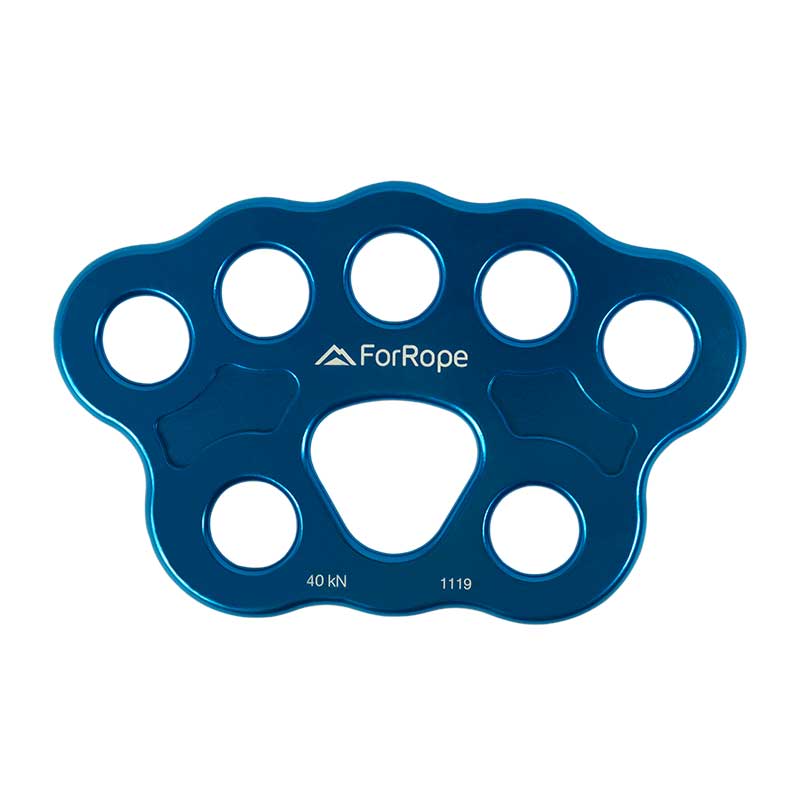 Placa de ancoragem em alumínio