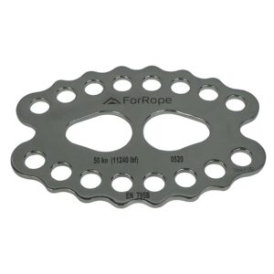 Placa de ancoragem aço inox - Tramb 16 (8+8) furos - 50KN