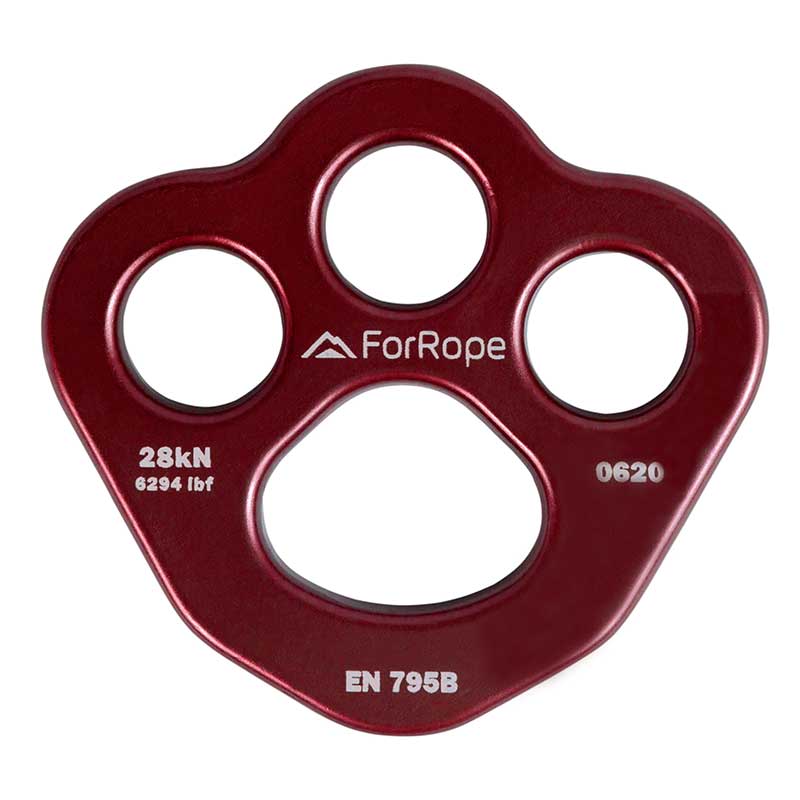 Placa de ancoragem em alumínio