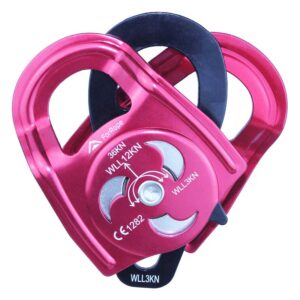 Polia dupla em alumínio - 36KN