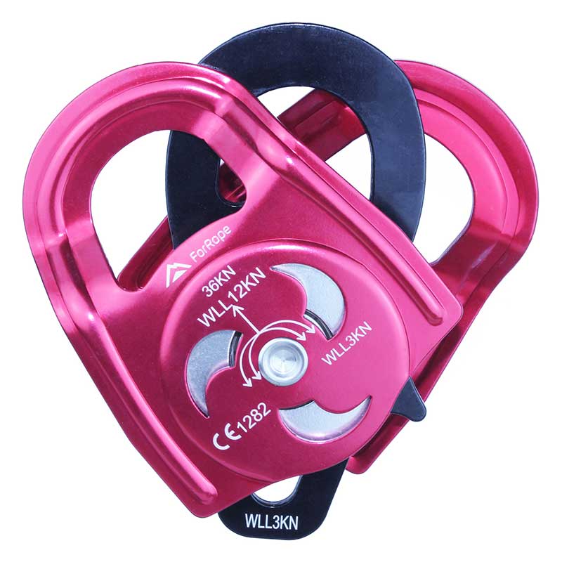 Polia dupla em alumínio - 36KN