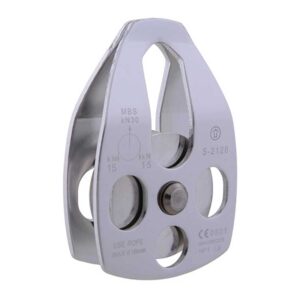 Polia simples alumínio placas oscilantes (bucha)