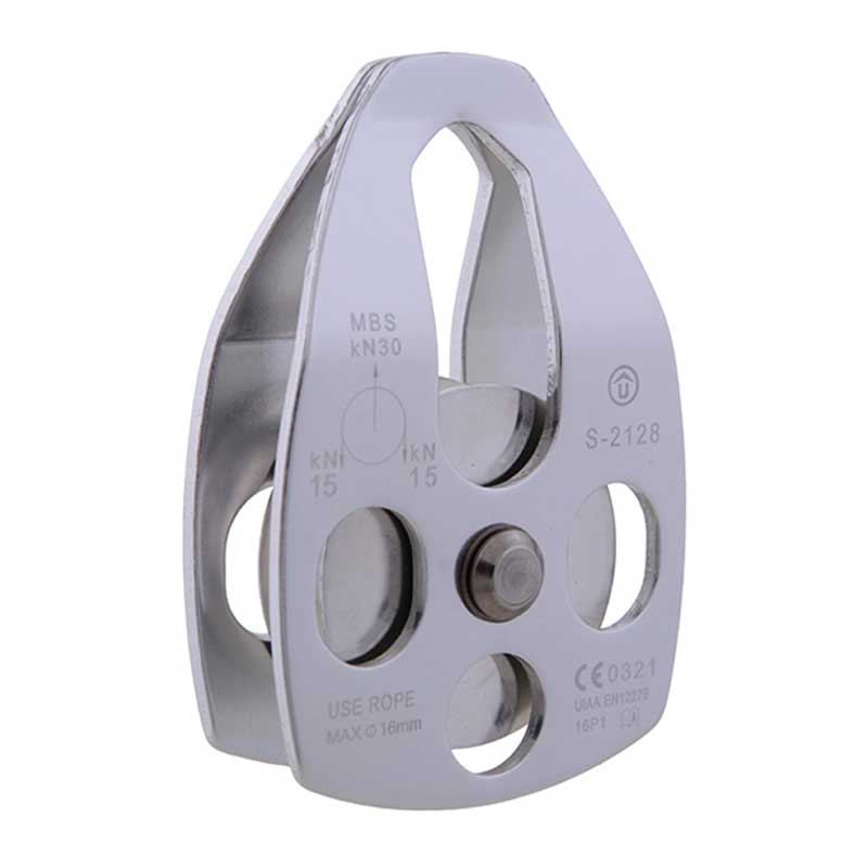 Polia simples alumínio placas oscilantes (bucha)