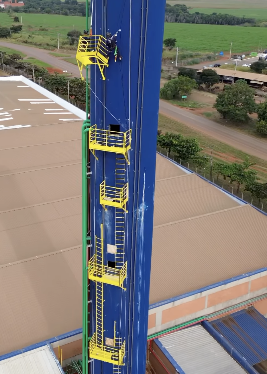 Fabricação e Instalação da Escada Fixa Individual, ATLAS SAFE