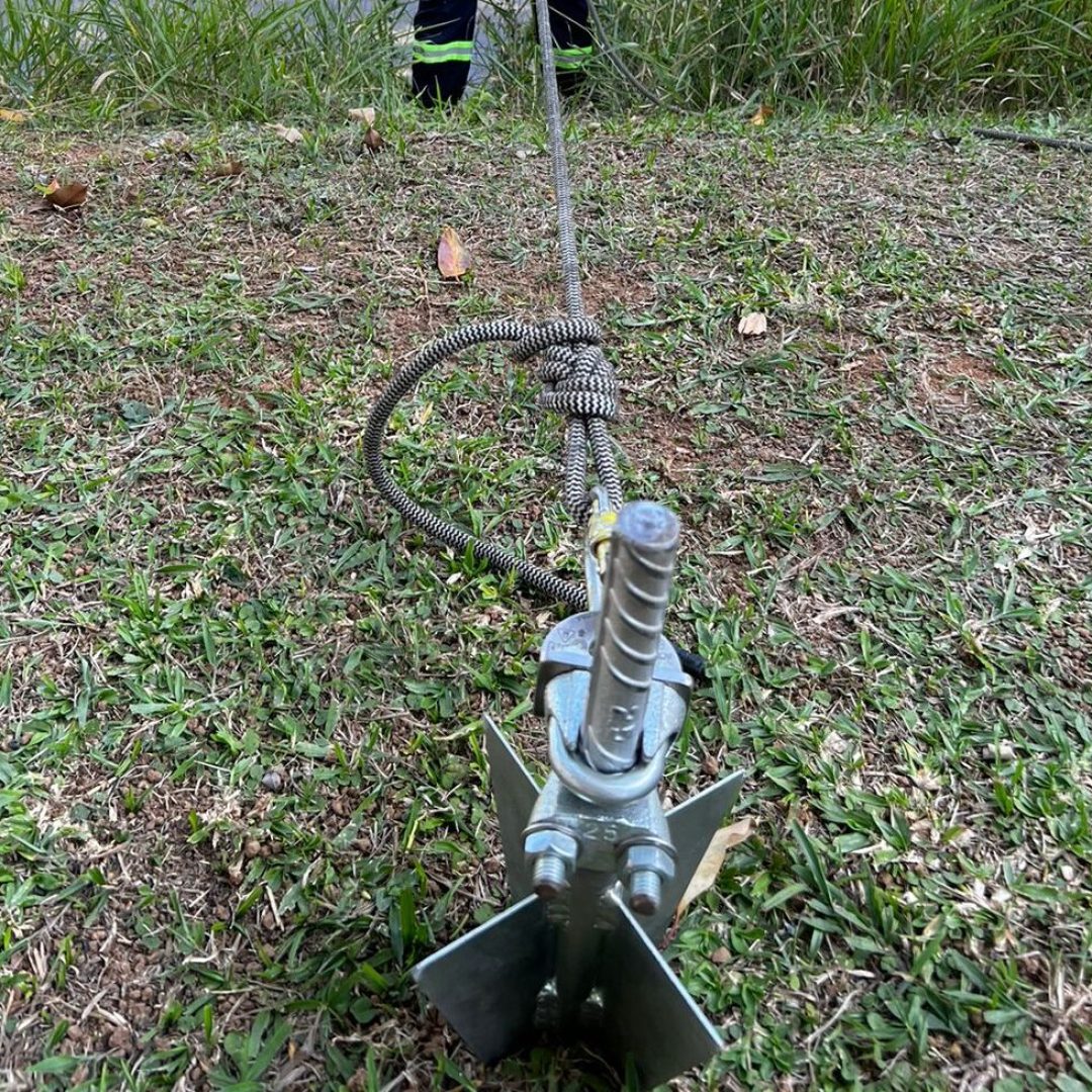 Ponto de Ancoragem Transportável (ProLLude) para taludes, ATLAS SAFE