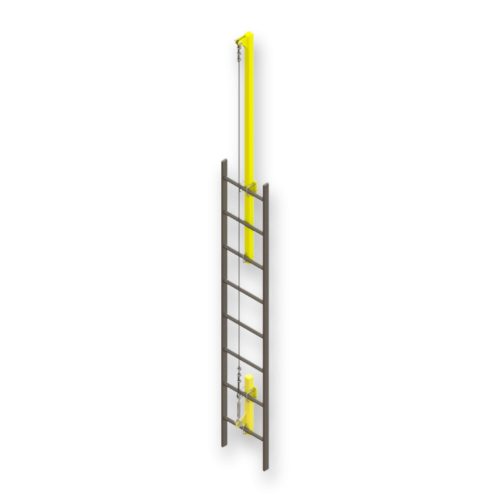 Linha de Vida Vertical para Escadas tipo Marinheiro Kit Up Vert​